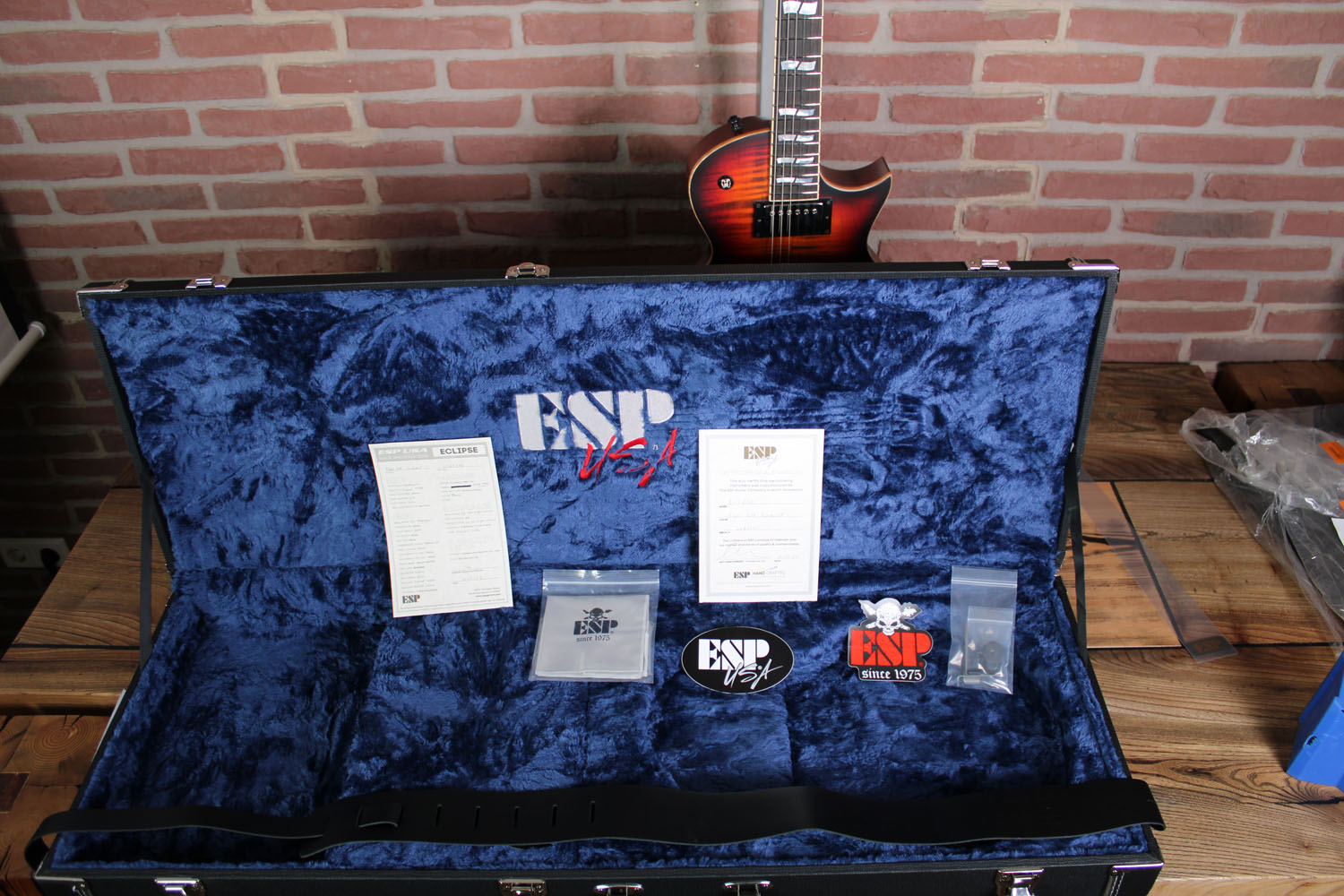 USA ECLIPSE  FM Tiger Eye Sunburst BH SD